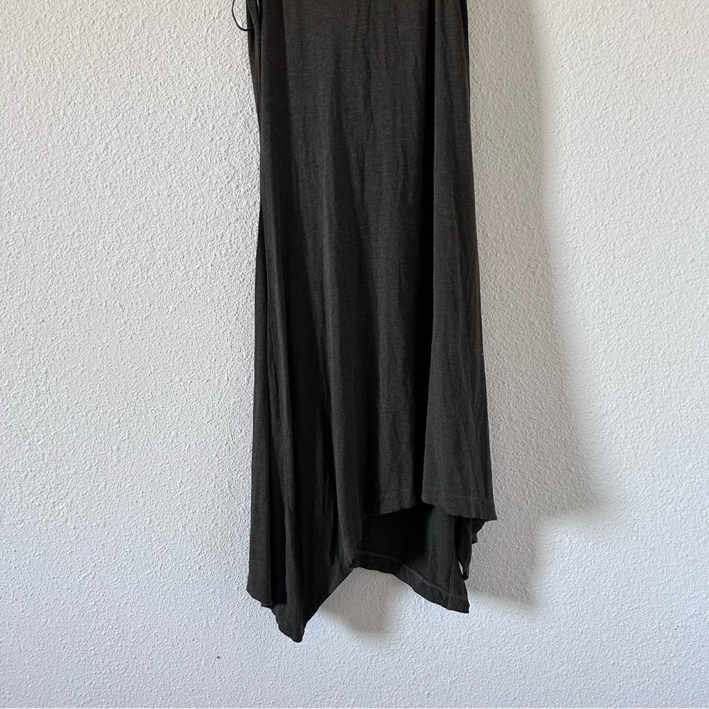 Donna Karen New York Black Label Women’s Dress Medium Brown Asymmetrical - Picture 7 of 12